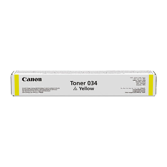 Canon CART034 Yellow Toner Cartridge