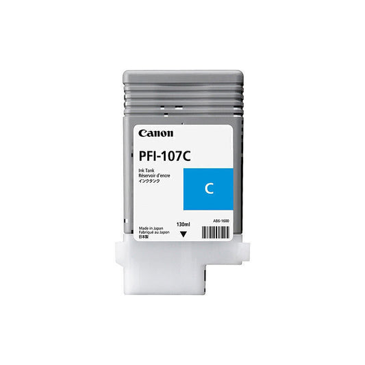 Canon PFI107 Cyan Ink Cartridge