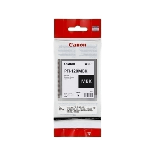 Canon PFI120 Matte Black Ink Cartridge