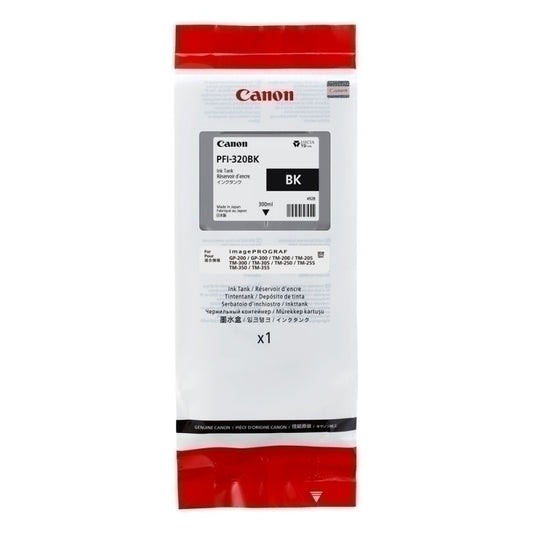Canon PFI320 Black Ink Cartridge
