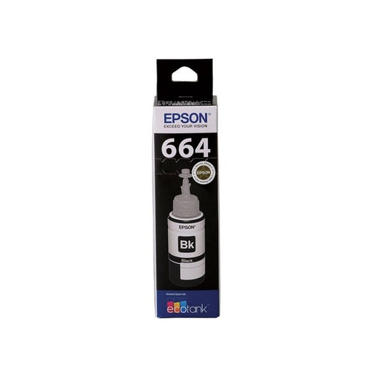 Epson T664 Black EcoTank Bottle