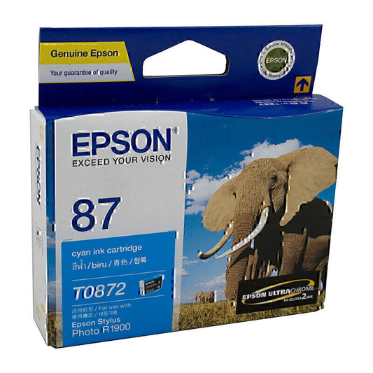 Epson T0872 Cyan Ink Cartridge