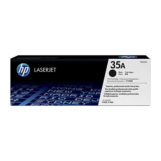 HP #35A Black Toner Cartridge CB435A