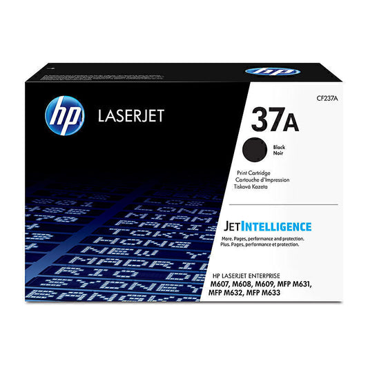 HP #37A Black Toner Cartridge CF237A