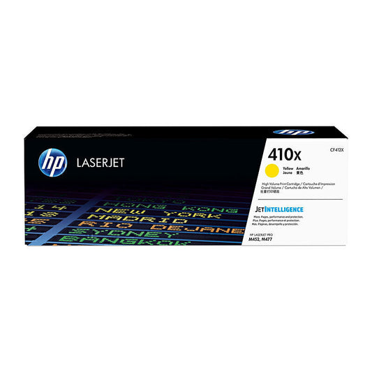 HP #410X Yellow Toner Cartridge CF412X