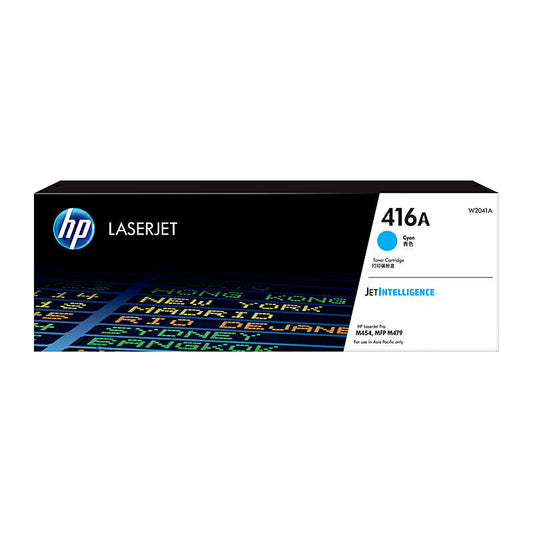 HP #416A Cyan Toner Cartridge W2041A