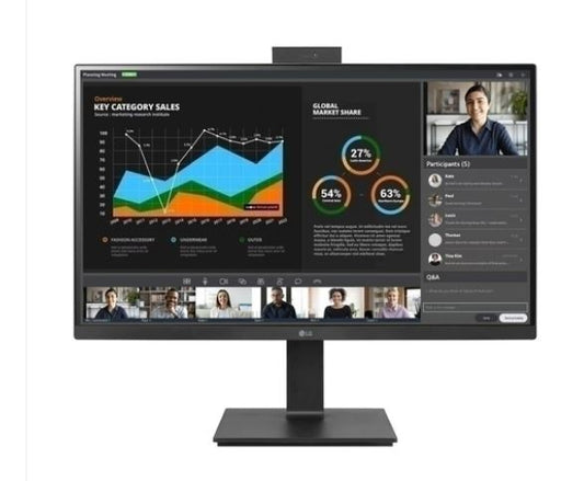 LG 27'' 27BQ75QC-B QHD IPS LED Monitor - 2560x1440